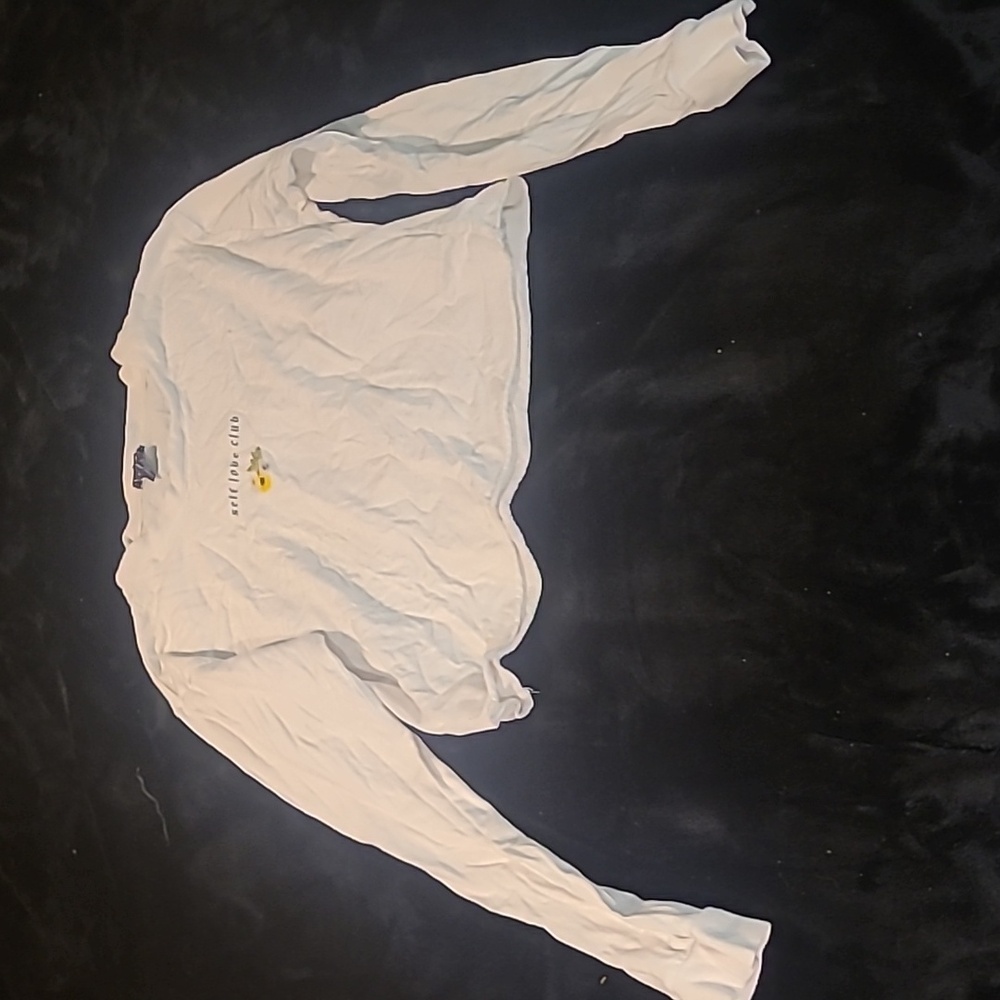 White Self Love Club Long Sleeve